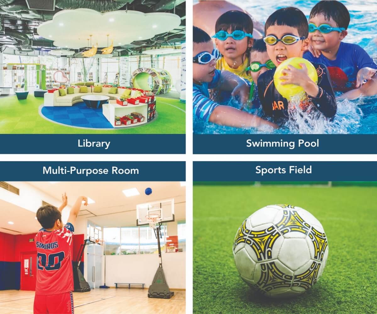 School facilities at International School Saigon Pearl (ISSP)