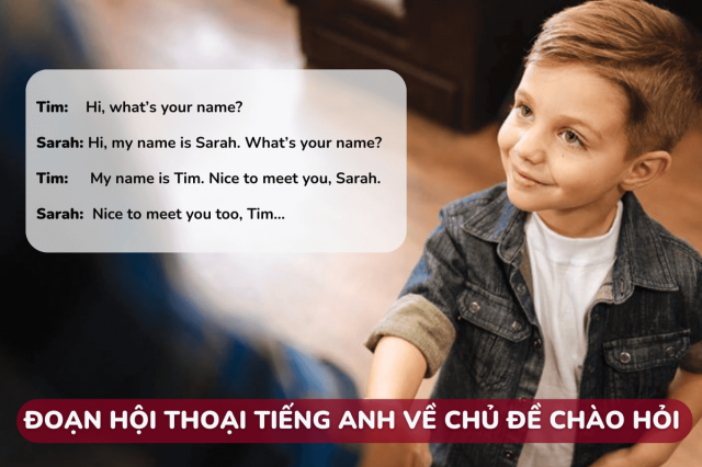 đoạn hội thoại tiếng anh về chủ đề chào hỏi