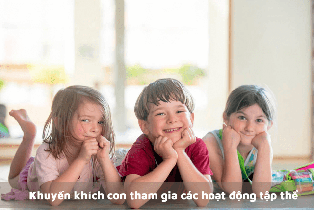 Việc tham gia vào các hoạt động tập thể sẽ kích thích khả năng nỗ lực và cố gắng học hỏi của trẻ