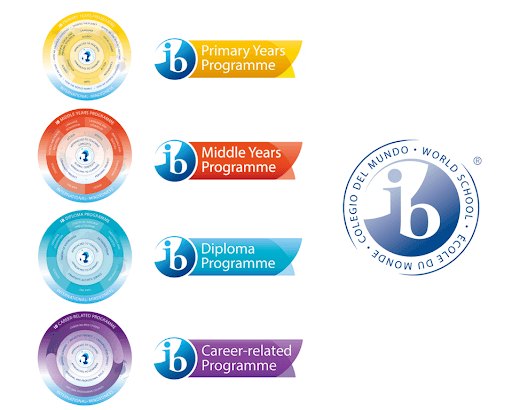 The IB programme model is divided into different levels